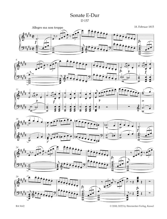 Piano Sonatas I  The early Sonatas