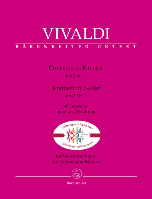 Concerto in E major op.8 no.1 "Spring" (PD)