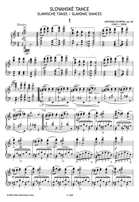 Slovanske Tance Op.46
