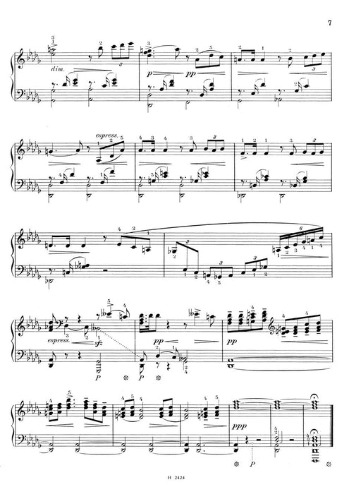 Pisen Lasky Op.7 No.1 *POD