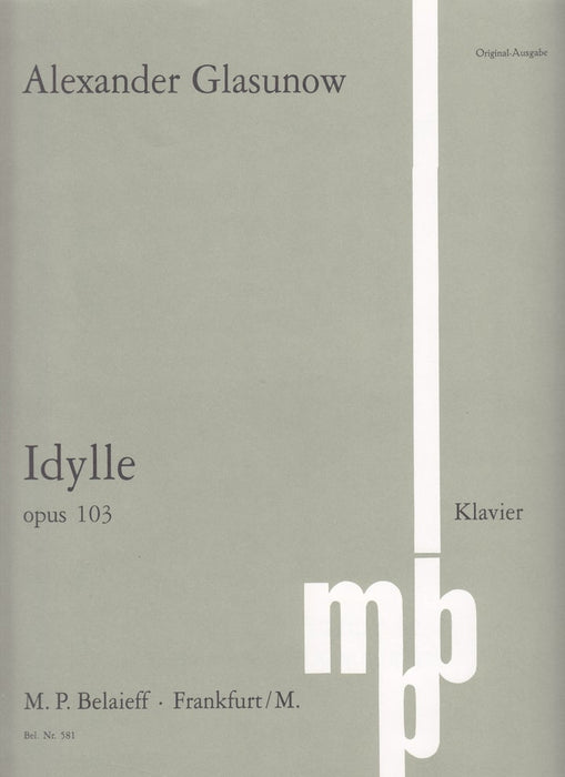 Idyll F sharp major Op.103