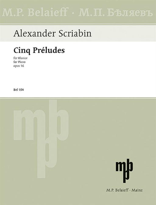 5 Preludes Op.16