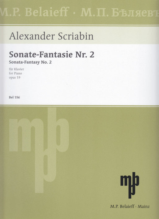 Sonata-Fantasy No.2 Op.19