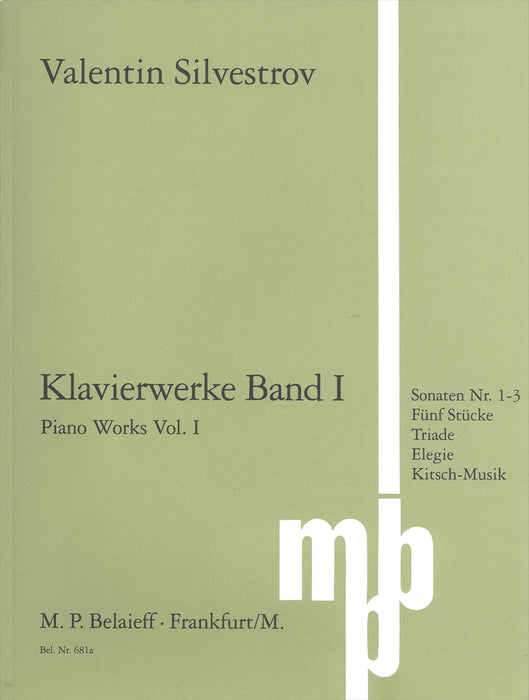 Piano Work Vol.1 Works from 1961 to 1979