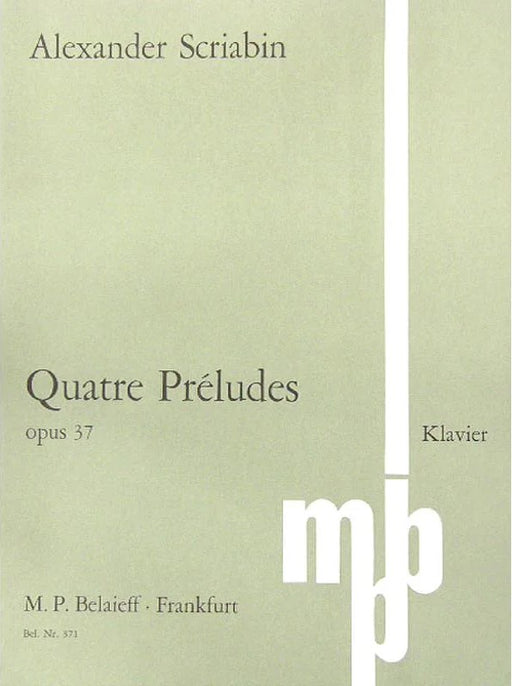 Four Preludes Op.37