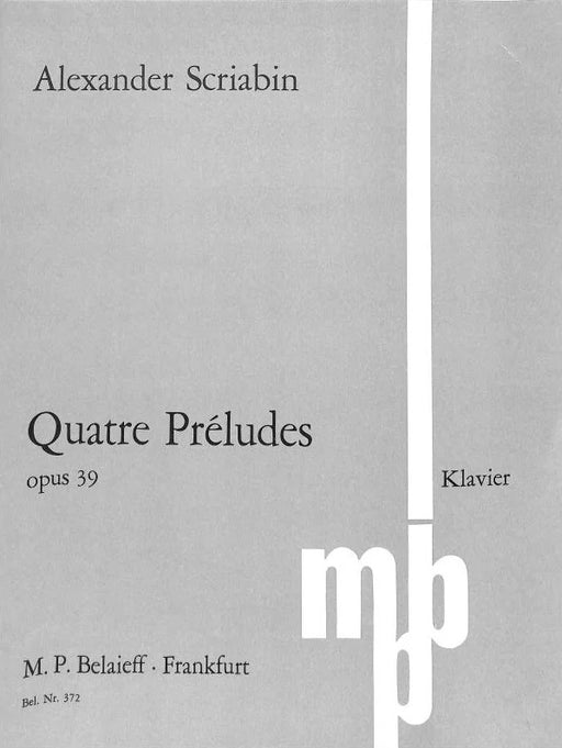 Four Preludes Op.39