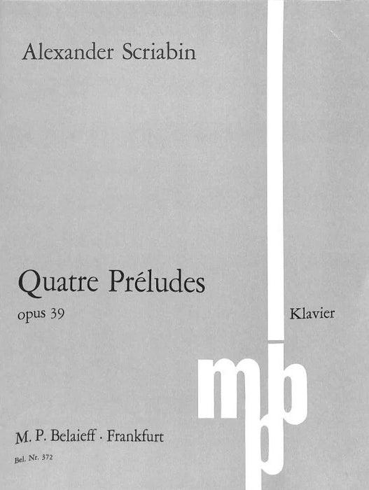 Four Preludes Op.39