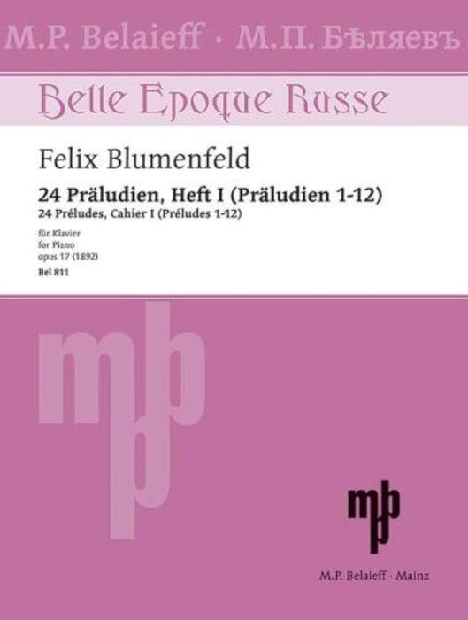 24 Preludes op.17 [Issue 1] (1-12)