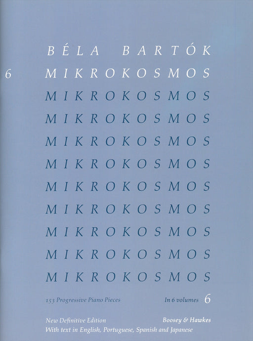 Mikrokosmos Vol.6 No.140-153