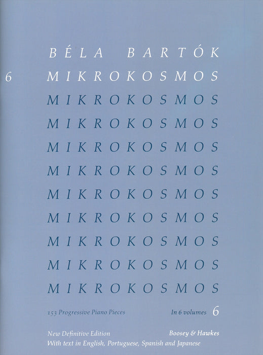 Mikrokosmos Vol.6 No.140-153