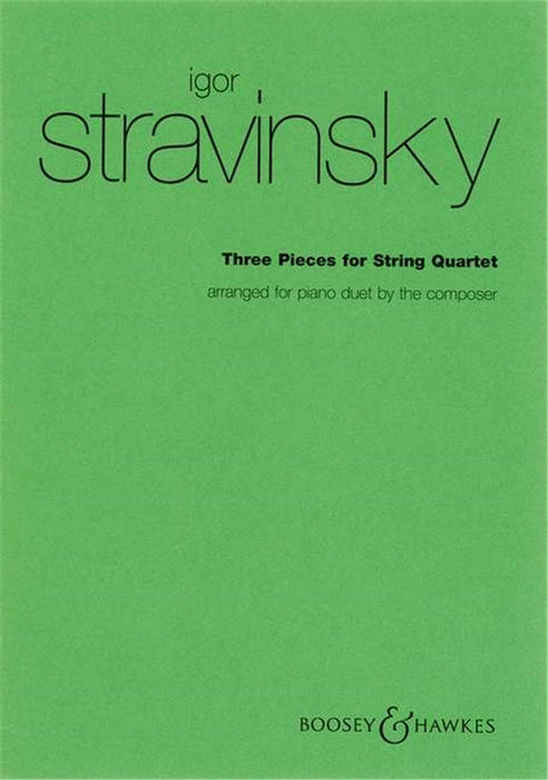 Three Pieces for String Quartet(1P4H)