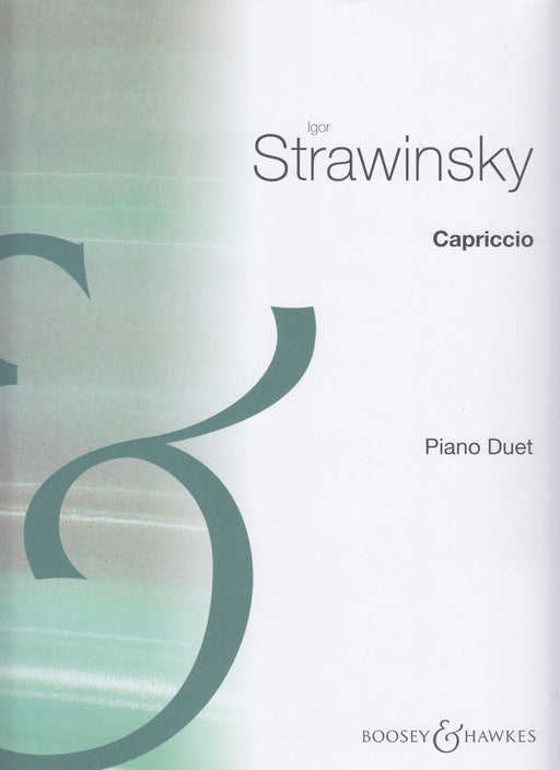 Capriccio for Piano and Orchestra Revised 1949 Version