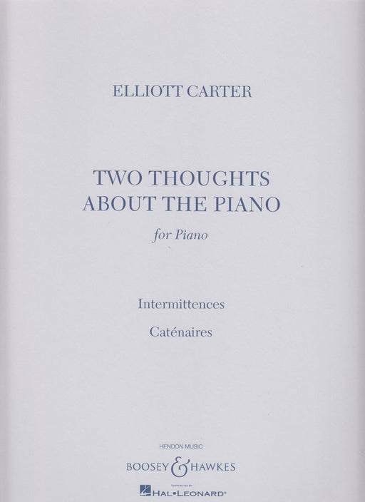 Two Thoughts about the Piano
