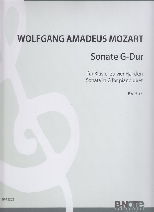 Sonate G-Dur KV357(1P4H)