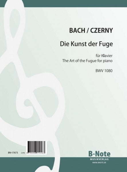 The Art of the Fugue for piano BWV 1080