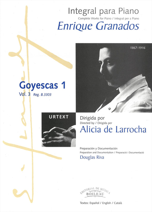 Integral para Piano Vol.3 Goyescas 1