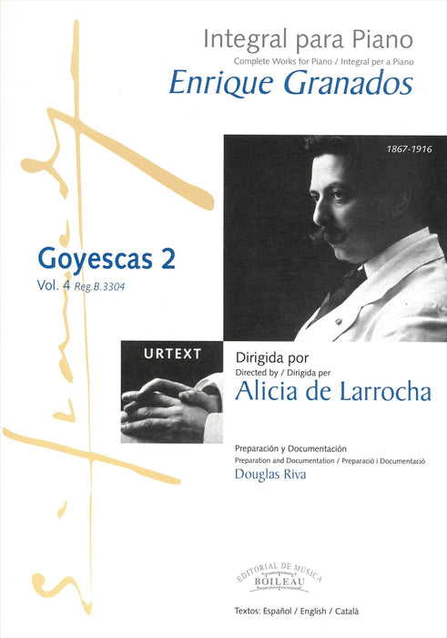 Integral para Piano Vol.4 Goyescas 2