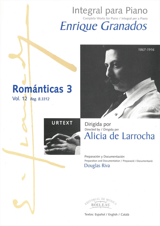 Integral para Piano Vol.12 Romanticas 3