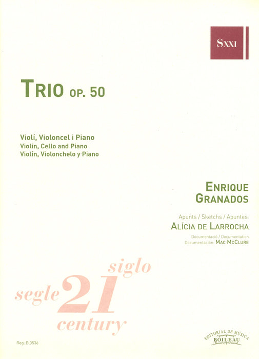 Trio op.50(1894)