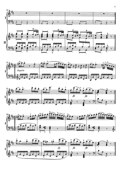 Konzert-Rondo fur Klavier und Orchester D-dur KV382