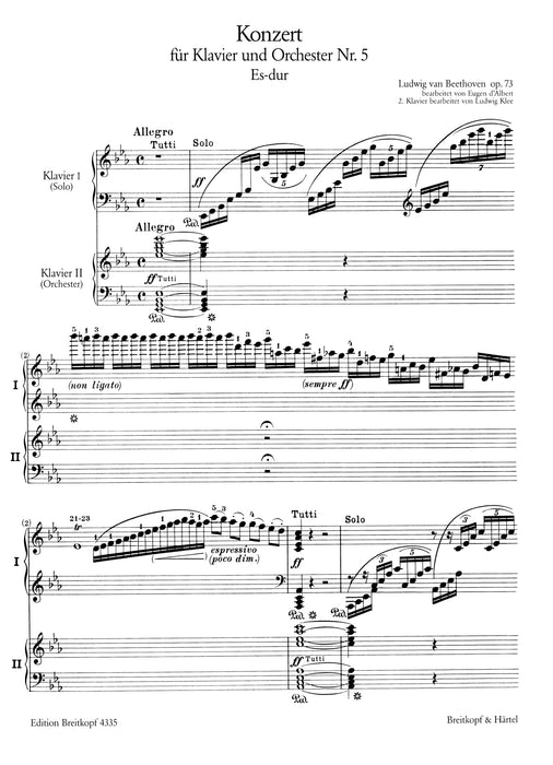 Konzert Nr.5 Es-dur Op.73