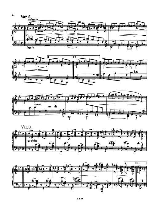 Handel-Variationen Op.24 [Neuauflage, durchgesehen]