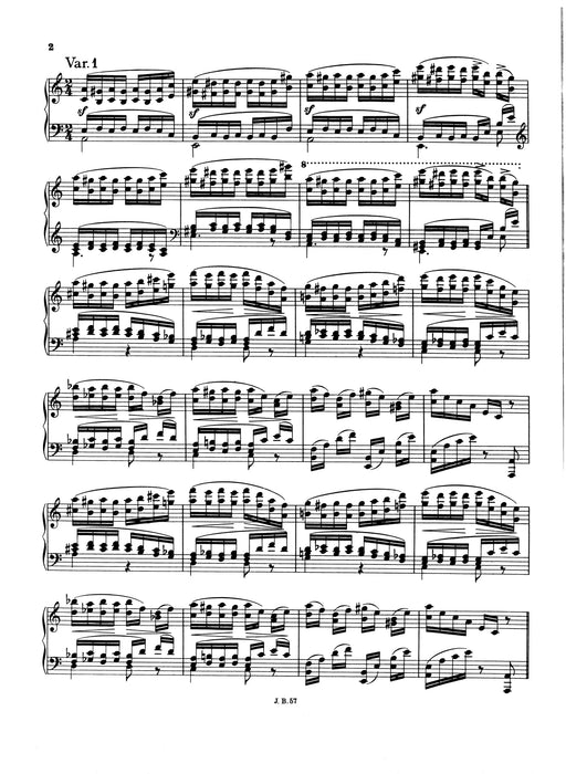 Studien fur Klavier Variationen uber ein Thema von Paganini Op.35