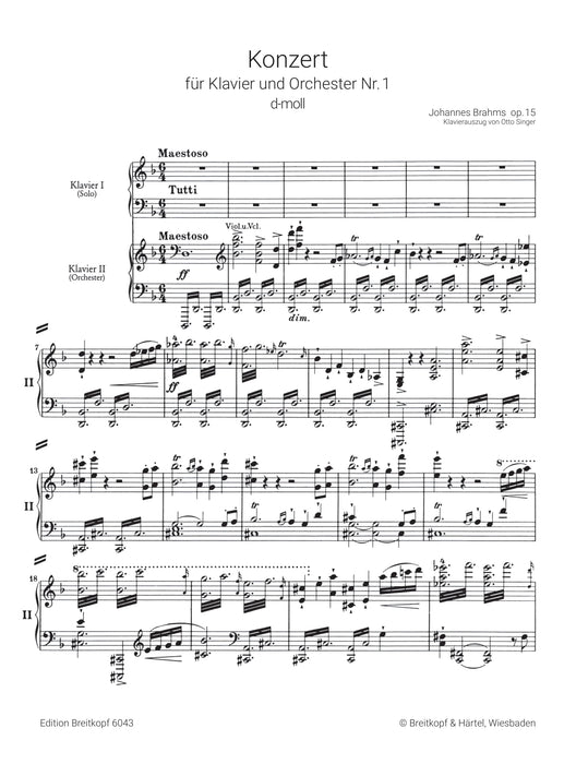 Konzert Nr.1 d-moll Op.15