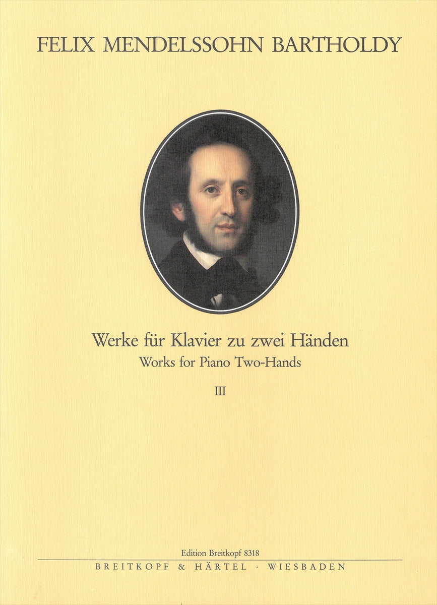 Werke fur Klavier zu zwei Handen,3 - ピアノ作品集 第3巻