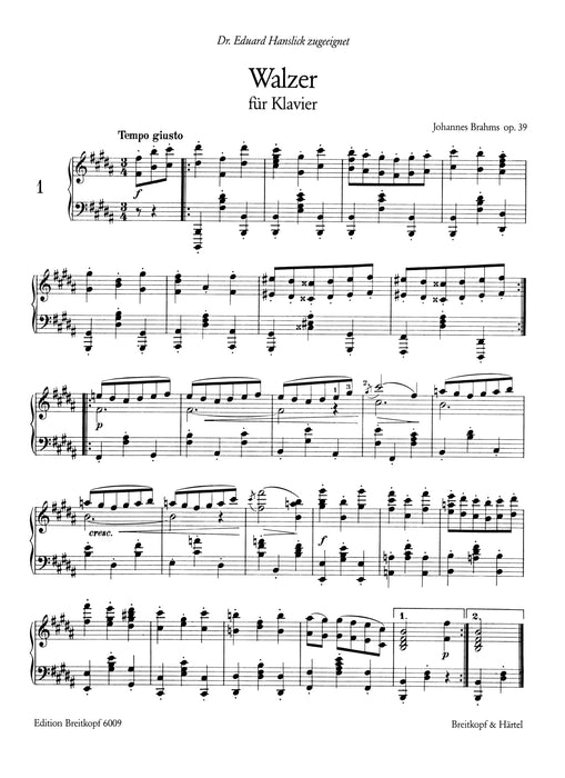 Waltzer Op.39