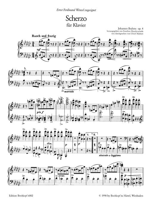 Scherzo Op.4