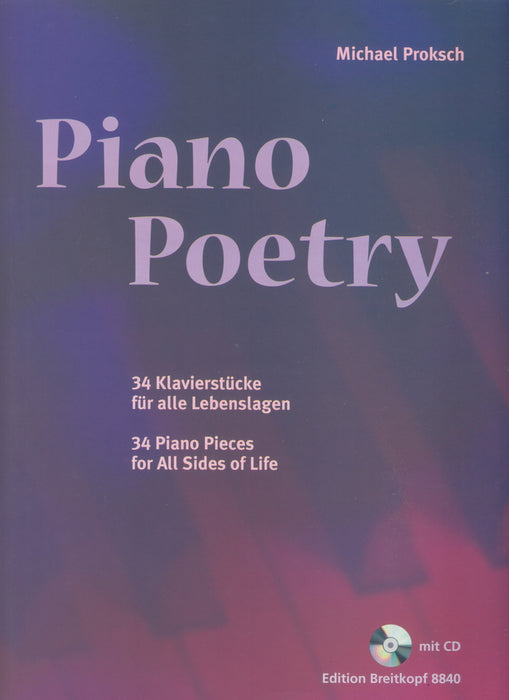Piano Poetry (with CD)