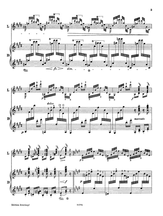 Six Etudes after Paganini No.4 "Arpeggio"