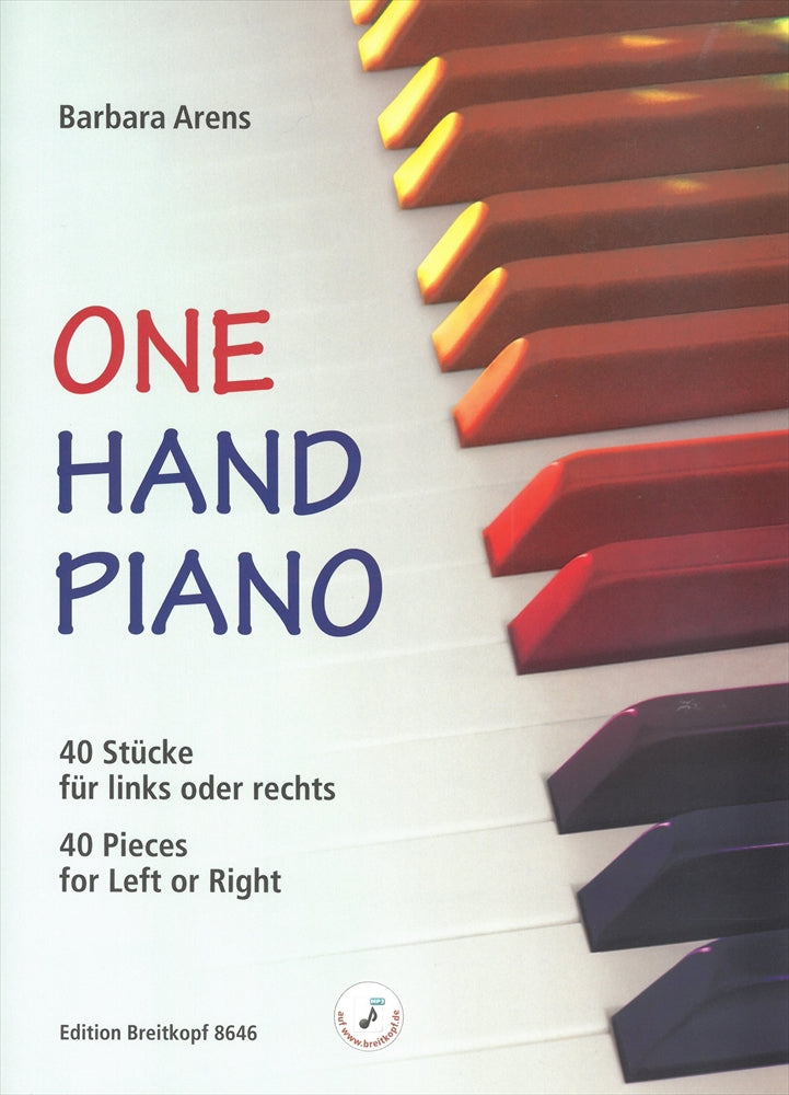 One Hand Piano - 片手のためのピアノ作品 - アレンス — 楽譜専門店