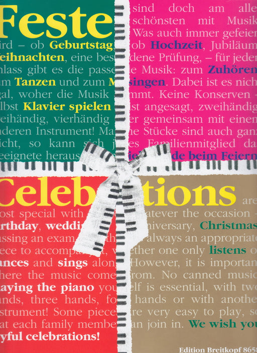 Celebrations - Piano Pieces for Special Occasions