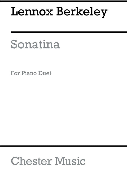 Sonatina for Piano Duet(1P4H)