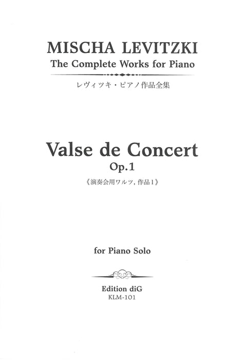 Valse de Concert Op.1