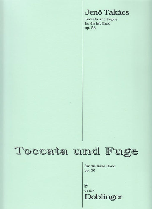Toccata und Fuge fur die linke Hand Op.56