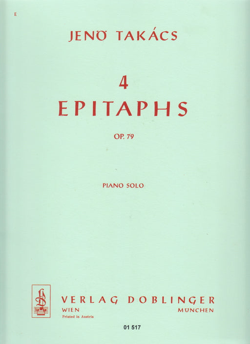 4 EPITAPHS OP.79