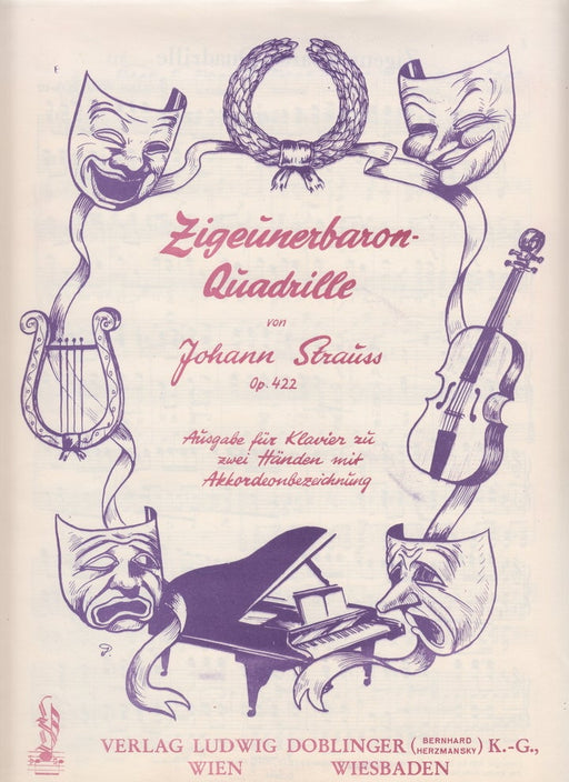 Zigeunerbaron-Quadrille Op.422