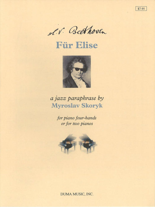 Beethoven：Fur Elise A Jazz Paraphrase(1P4H／2P4H)