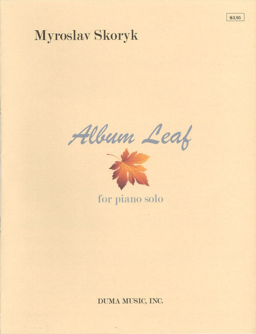 Album Leaf for piano solo