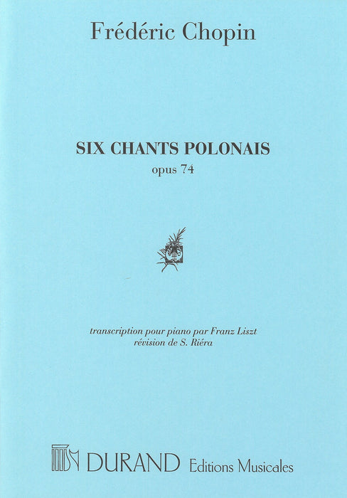 6 chants polonais (trans.Liszt) op.74