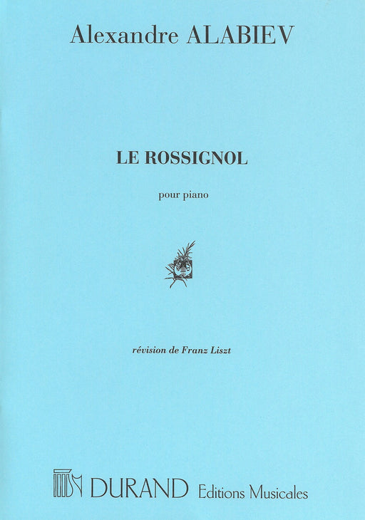 Le rossignol (trans.Liszt)