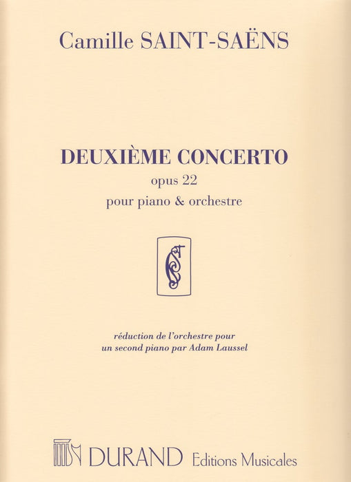 Deuxieme Concerto Op.22 pour piano et orchestre