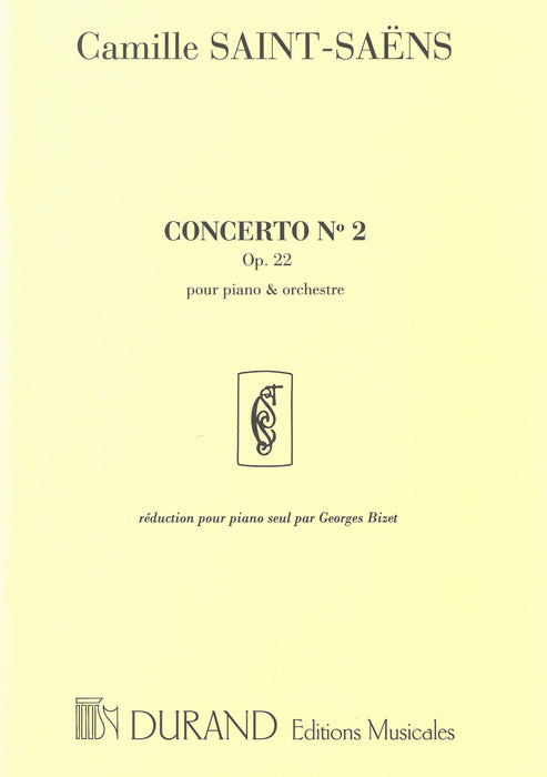 Concerto No.2 Op.22 pour piano & orchestre (Piano solo trans.Bizet)