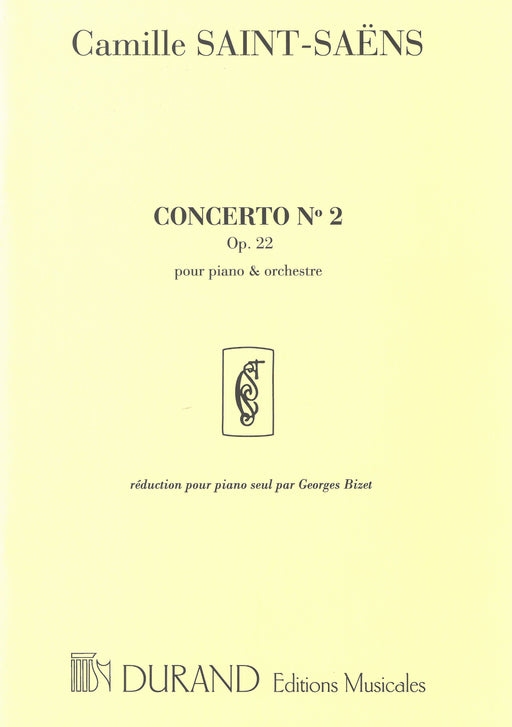 Concerto No.2 Op.22 pour piano & orchestre (Piano solo trans.Bizet)