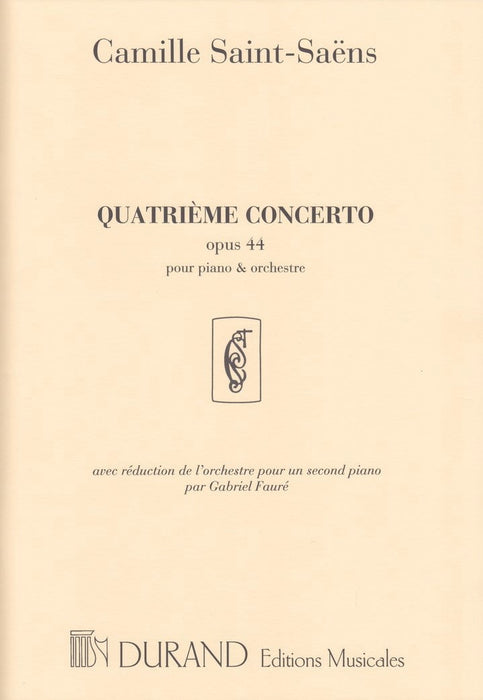 4e Concerto pour piano et orchestre Op.44 (by Faure)