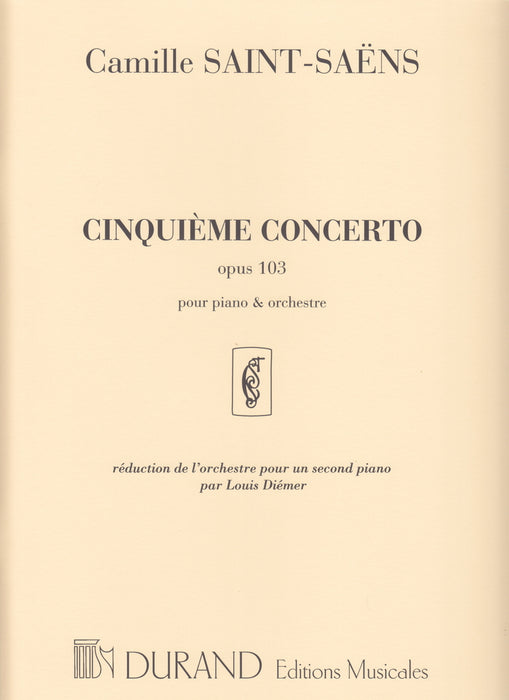 Cinqueme Concerto Op.103 pour piano & orchestre