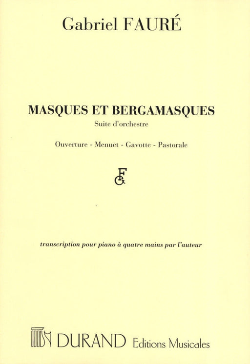 Masques et Bergamasques -Suite d'orchestre